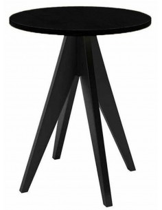 Cтол SPOCK Ø75x75h черный