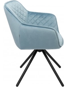 Стул LUCAS синий / вращающийся 2