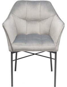 Krēsls FRANK gaiši pelēks 2
