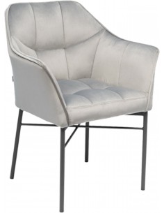 Krēsls FRANK gaiši pelēks