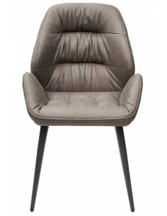 Стул COLIN темно коричневый 2