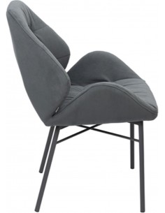 Krēsls COLIN tumši pelēks 2