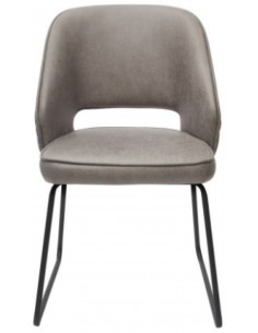 Krēsls ANDRE gaiši pelēks 2