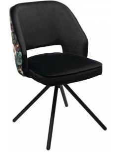 Krēsls ANDRE melns / grozāms