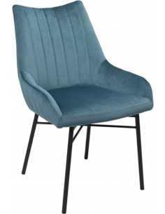 Стул DENIS бирюзовый