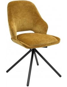 Krēsls ADAM sinepju / grozāms