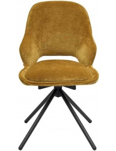 Krēsls ADAM sinepju / grozāms 2