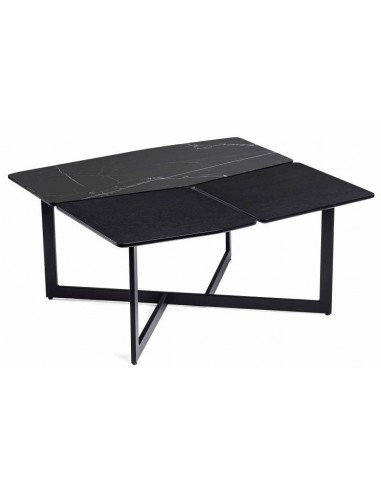 Kafijas galdiņš TITO 90x88x42h melns...