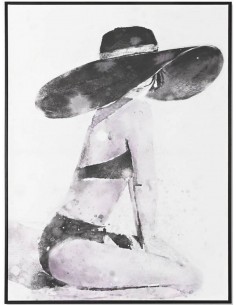 Картина GIRL HAT 90x120