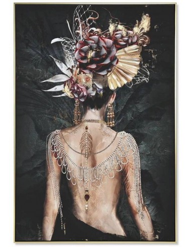 Glezna WOMAN FLOWER 80x120