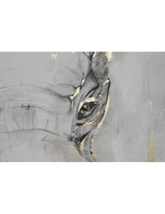 Glezna ELEPHANT GOLD 100x140 2