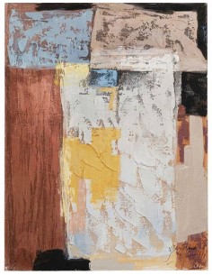 Glezna SPLASH ORANGE 90x120