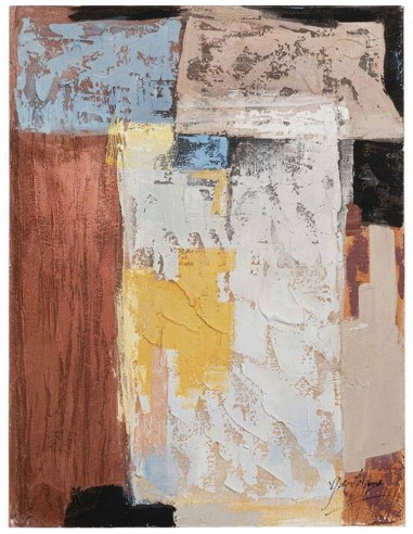 Glezna SPLASH ORANGE 90x120
